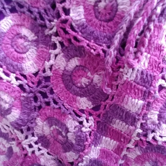 2 Pc Purple Knit Skirt and Halter - Picture 5 of 7